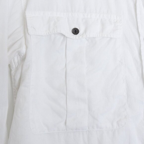 Dries Van Noten Shirt White Utility Long Sleeve Button Down Large EU 42 - Picture 7 of 15